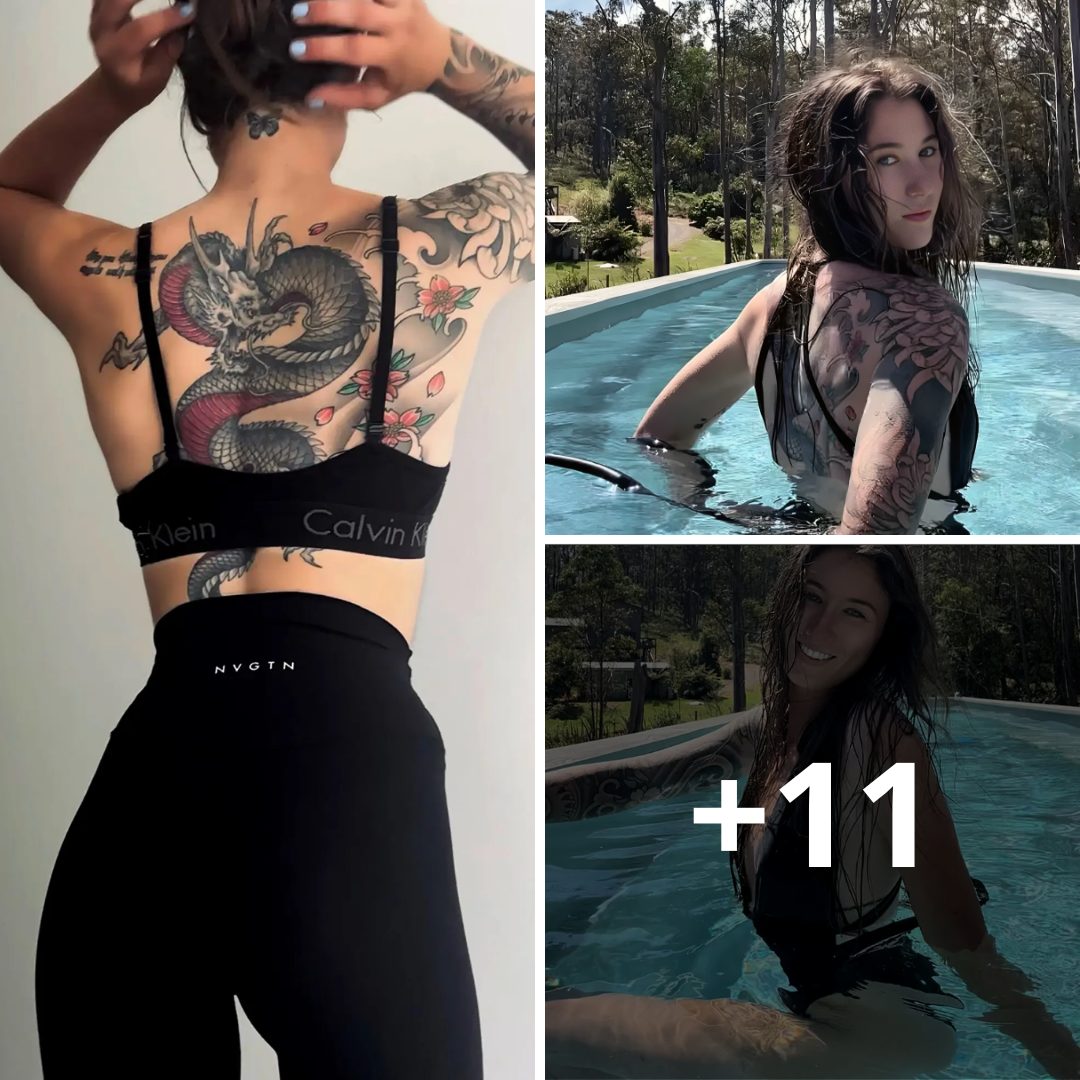 Alana, the strong and self-confident tattooed girl