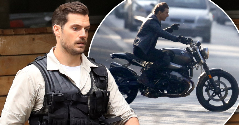 Tom Cruise Soars on Motorcycle Alongside Henry Cavill in Thrilling Mission: Impossible 6 Chase through the Streets of Paris